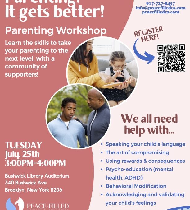 PARENTING: IT GETS BETTER WORKSHOP